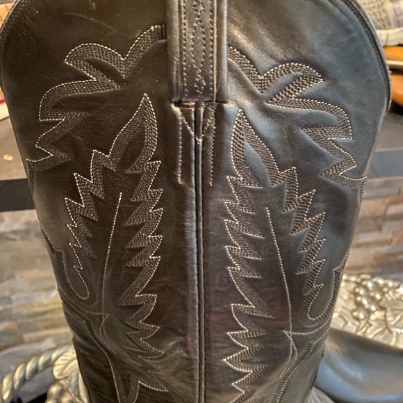 (NWOT) LUCCHESE PREMIUM CLASSICS WESTERN BOOTS BLACK G 9033.73 11 D (BRAND NEW) - Picture 15 of 16